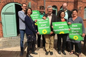 Grünes Fraktionstreffen in Brandenburg